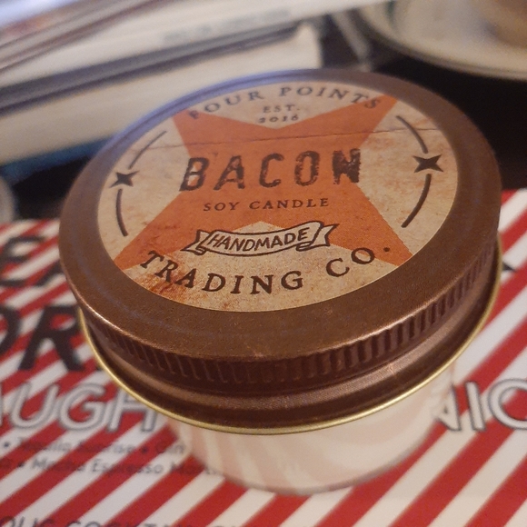 Bacon Soy Candle NWOT - Picture 2 of 5